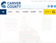 Tablet Screenshot of co.carver.mn.us