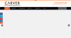 Desktop Screenshot of carver.co.uk